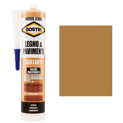 3 x SILICONE ACRILICO LEGNO PAVIMENTI BOSTIK