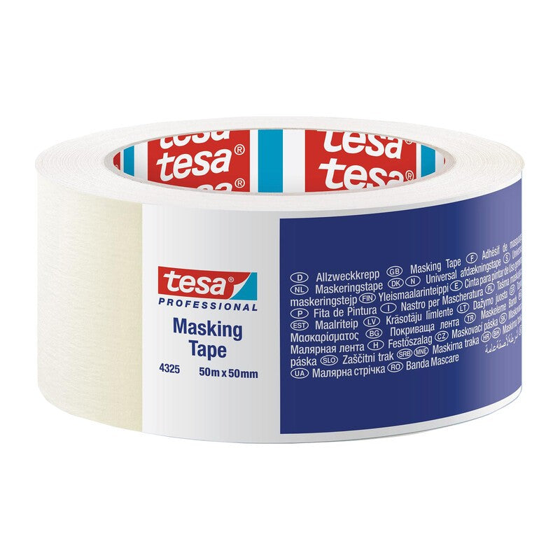 36 x NASTRO MASCHERA EDILIZIA TESA 50 MM X 50 M