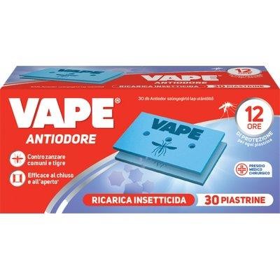 36 x PIASTRINA ANTIODORE ZANZARE VAPE MAT