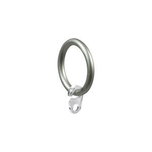 4 x ANELLO IN METALLO D 20 CONF. 8 PZ NICHEL