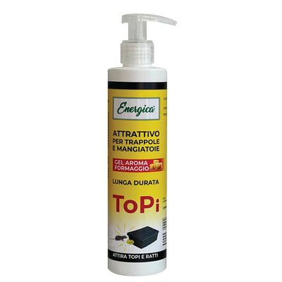 4 x ATTRATTIVO TOPI GEL ENERGICA