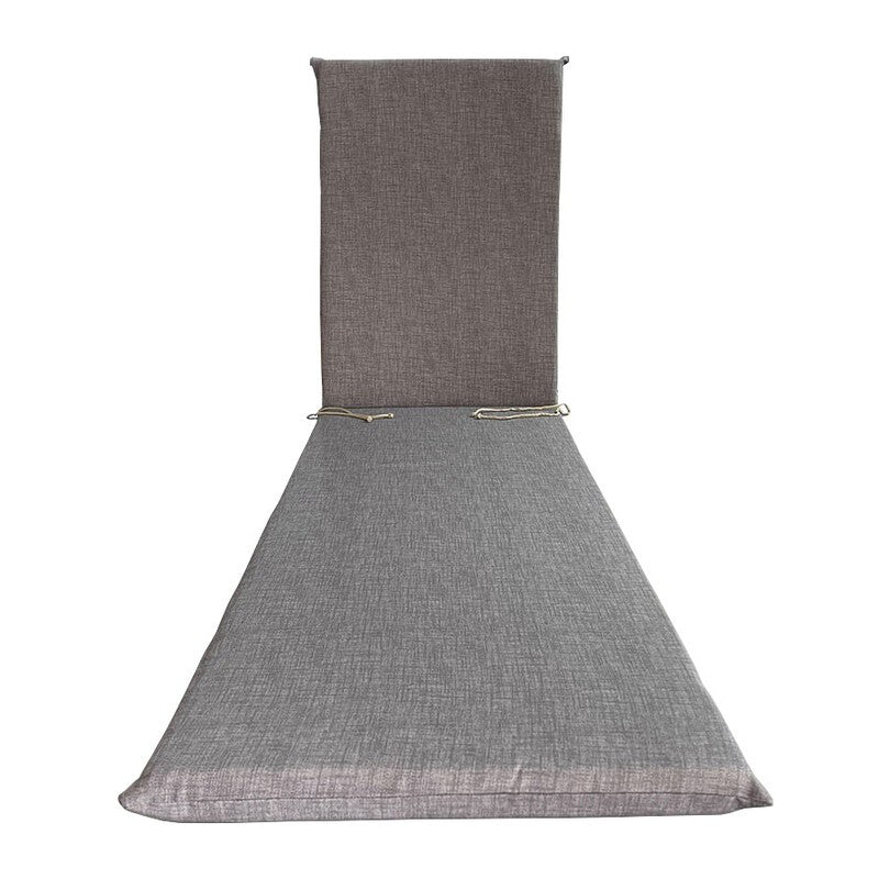 4 x CUSCINO GARDEN LETTINO 180X60XH4,5CM GRIGIO