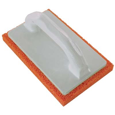 4 x FRATTONE GOMMA ARANCIO BASE PLASTICA