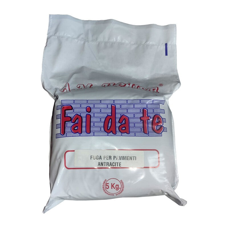 4 x FUGA P/PAVIMENTI ANTRACITE DA 5 KG
