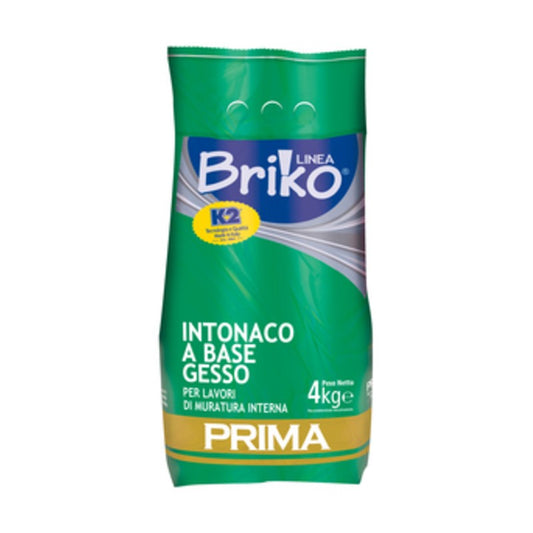 4 x LINEA BRIKO INTONACO P/INTERNO DA  4 KG