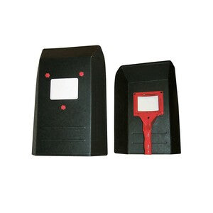 4 x MASCHERA P/SALDARE IN FIBRA S/VETRINO