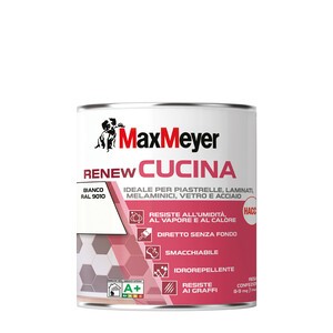 4 x MAX RENEW CUCINA SMALTO VERDE R6021 0,750 L