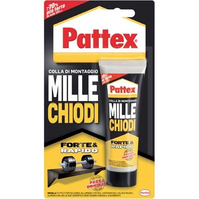 4 x PATTEX MILLECHIODI FORTE E RAPIDO