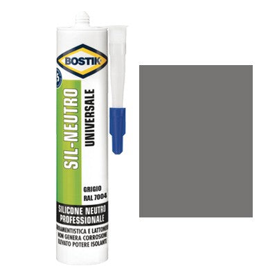 4 x SILICONE NEUTRO SIL BOSTIK