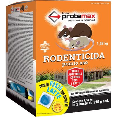 4 x TOPICIDA PASTA BF 3 BUSTE PROTEMAX
