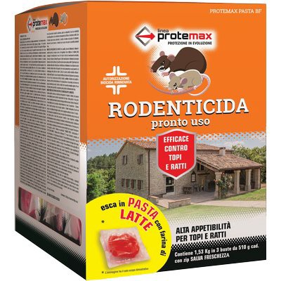 4 x TOPICIDA PASTA DF 3 BUSTE PROTEMAX