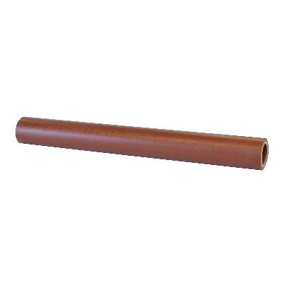 4 x TUBO FILETTABILE IN PP IN BARRE DA MT 4 MARRONE Misura: 1/2"