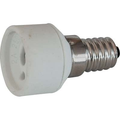 5 x ADATTATORE LAMPADA E14-GU10