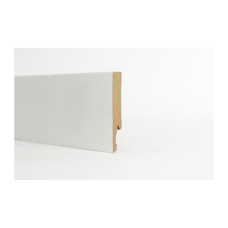 5 x BATTISCOPA 100X14 MM MDF 240 CM BIANCO