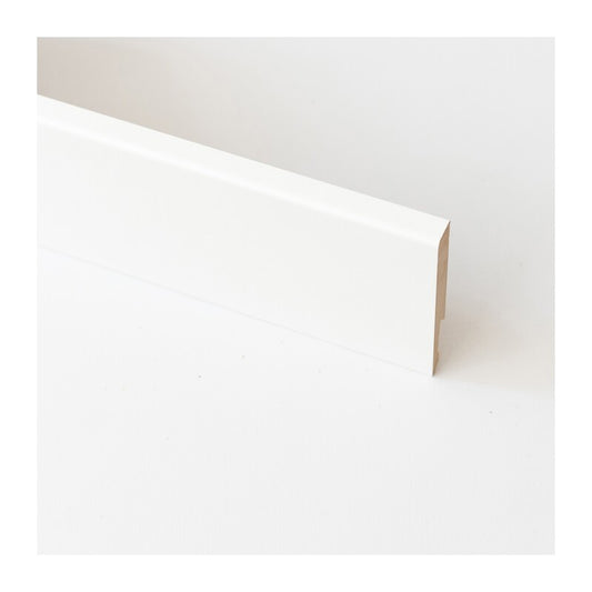 5 x BATTISCOPA  80X14 MM MDF 240 CM BIANCO