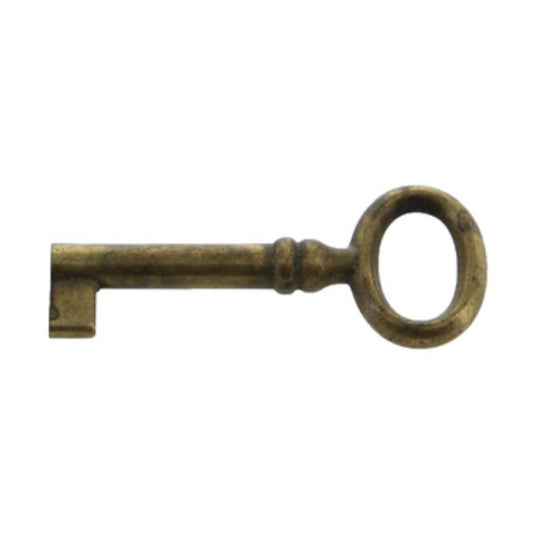 5 x BL CHIAVE P/MOBILI 33718 24X56 MM OTTONE ANTICAT