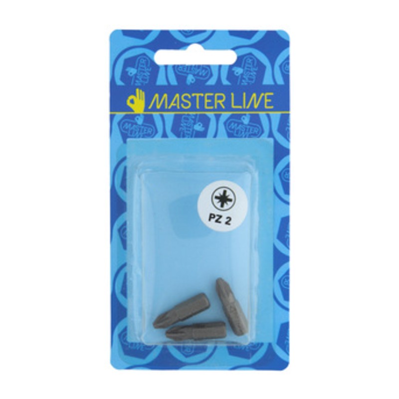 5 x BL INSERTO POZIDRIV PZ2 DA 25 MM   3 PZ