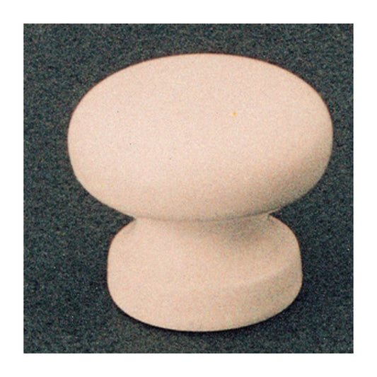 5 x BL POMOLO IN LEGNO D 30 MM LACCATO BIANCO 2 PZ