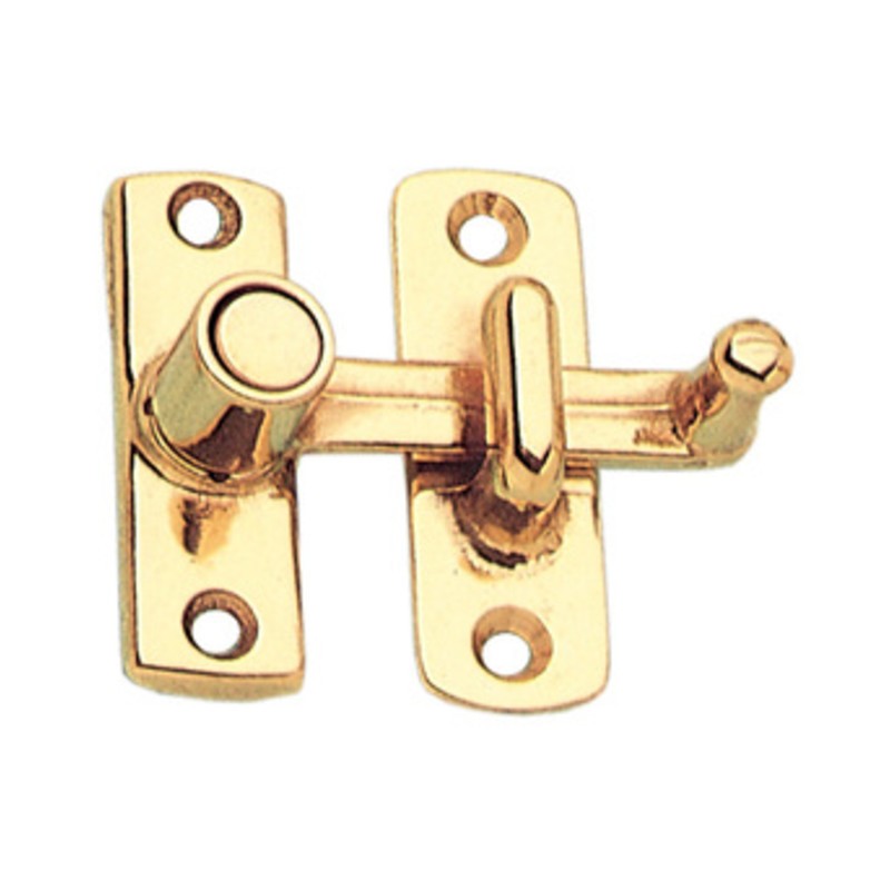 5 x BL TAVELLINO A SCATTO OTTONE LUCIDO 20 MM