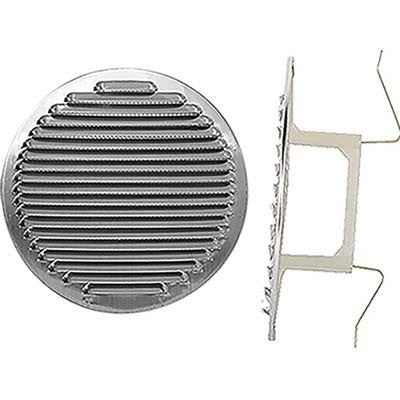 5 x BOCCHETTA AERAZIONE ALLUMINIO TONDA + MOLLE