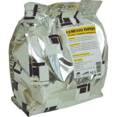 5 x CEMENTO GRIGIO PRESA RAPIDA BRIKO LINE