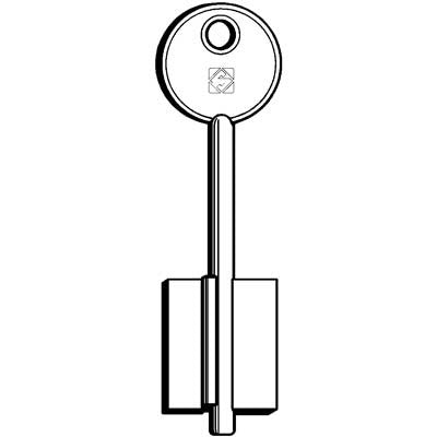 5 x CHIAVE DOPPIA MAPPA MASTER SAFE MIA 5MS3 SILCA