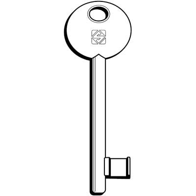 5 x CHIAVE PATENT 6P1S SILCA