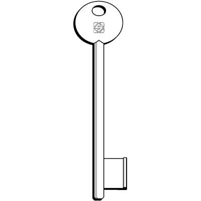 5 x CHIAVE PATENT 6P7S SILCA