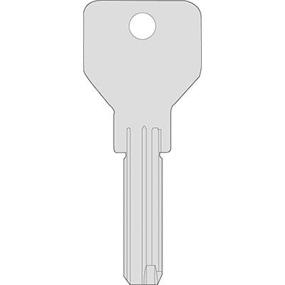 5 x CHIAVE PUNZONATA CISA 00670.01 ORIGINALE