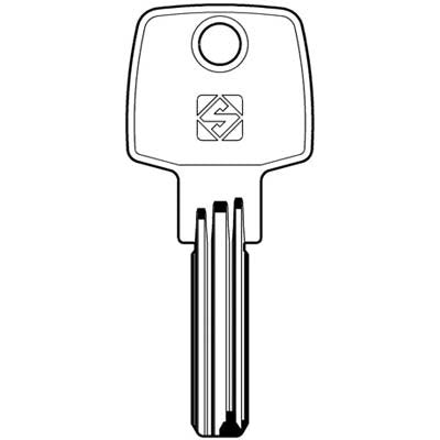 5 x CHIAVE PUNZONATA CISA CS48 SILCA