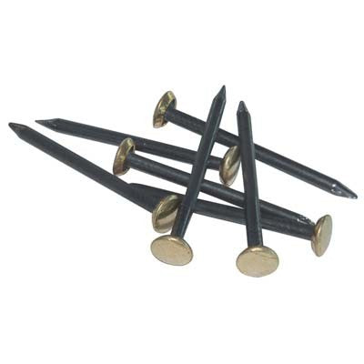 5 x CHIODO TESTA OTTONE