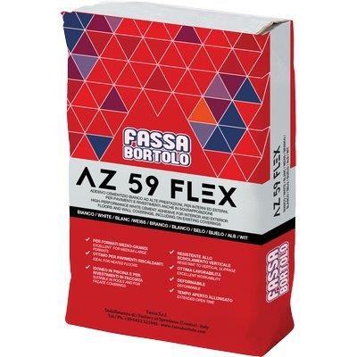 5 x COLLANTE MAIOLICHE POLVERE AZ 59 FLEX FASSA