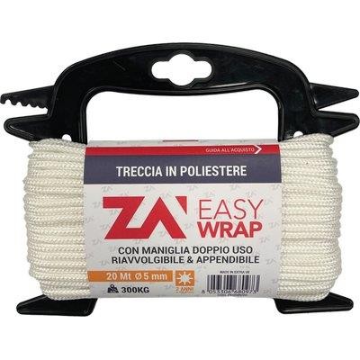 5 x CORDA TRECCIA NYLON SELF