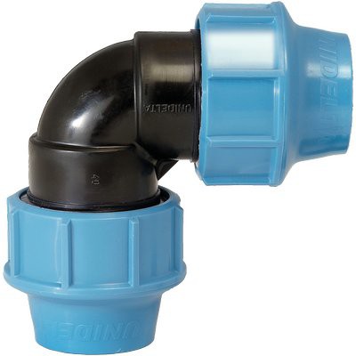 5 x GOMITO A COMPRESSIONE PN16 UNIDELTA