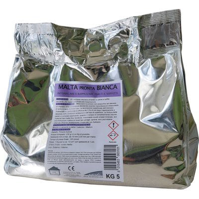 5 x INTONACO PRONTO BIANCO BRIKO LINE