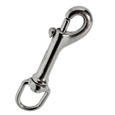 5 x MOSCHETTONE REDINE LUNGO OTTONE NICHELATO KONG