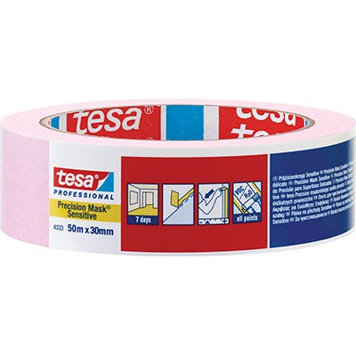 5 x NASTRO CARTA SENSITIVE ROSA 4333 TESA
