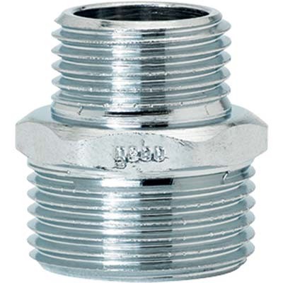 5 x NIPPLO RIDOTTO OTTONE CROMATO 245 GEBO