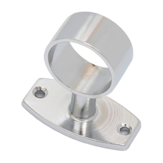 5 x PASSANTE TUBO CORRIMANO OTTONE CROM D 18 MM**