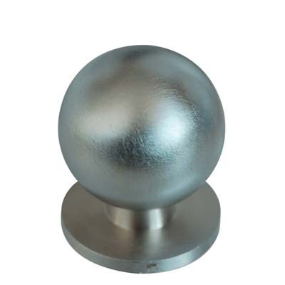 5 x POMOLO OTTONE TORNITO SFERICO