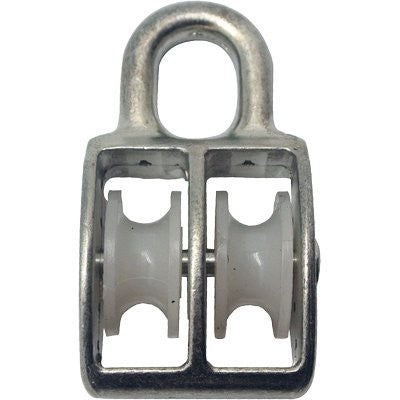 5 x PULEGGIA NYLON DOPPIA SELF