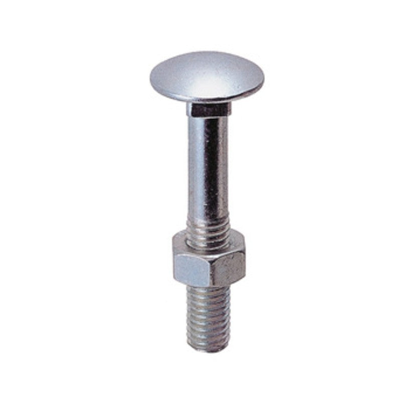 5 x SC BULLONE P/FERRO E LEGNO TTQS  6X 60MM ZN UNI5732 10 PZ