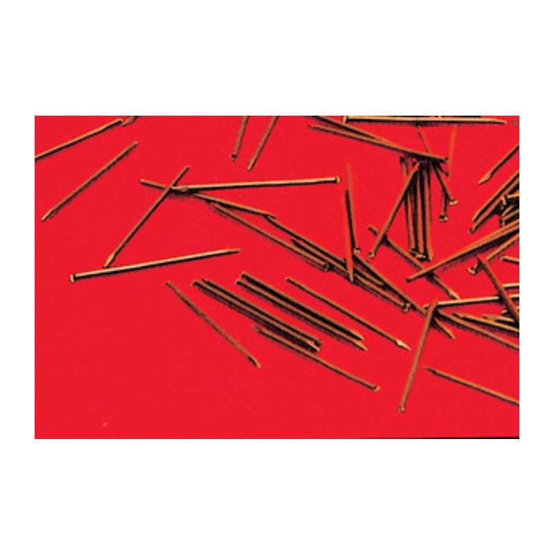 5 x SC GRUPPINI ACCIAIO OTTONATO 1,5X30 MM  80 G*