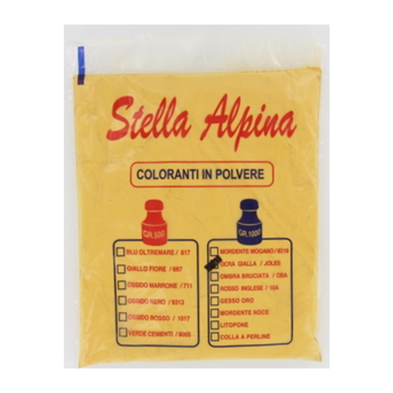 5 x SC OSSIDO P/CEMENTO OCRA GIALLO DORATO 100 G