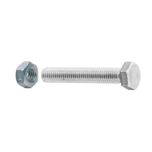 5 x SC VITE P/FERRO TE FIL TOT  5X 50MM ZN UNI5739 CL 8.8 10PZ