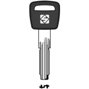 5 x SILCA CS158AP CHIAVE PUNZONATA OTTONE