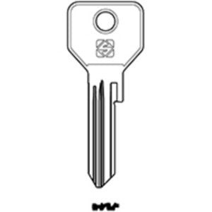 5 x SILCA CS167 CHIAVE PROFILO OTTONE