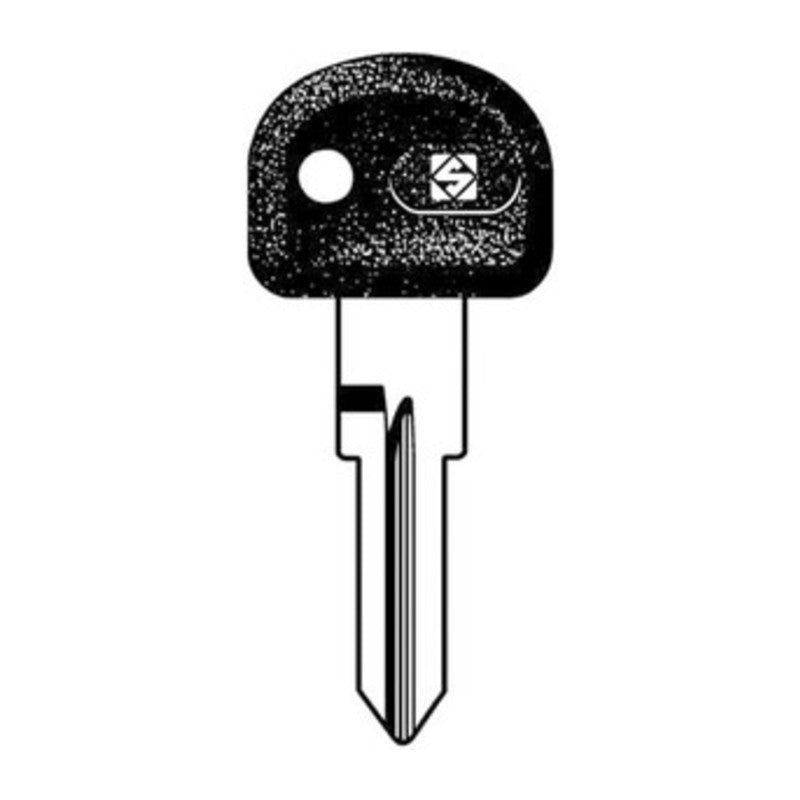 5 x SILCA GT5BP CHIAVE AUTO TESTA PLASTICA ACCIAIO