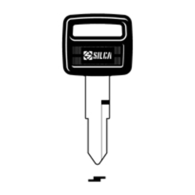 5 x SILCA HON31RAP CHIAVE AUTO TESTA PLASTICA ACCIAIO