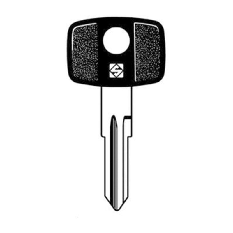 5 x SILCA HU46P CHIAVE AUTO TESTA PLASTICA ACCIAIO